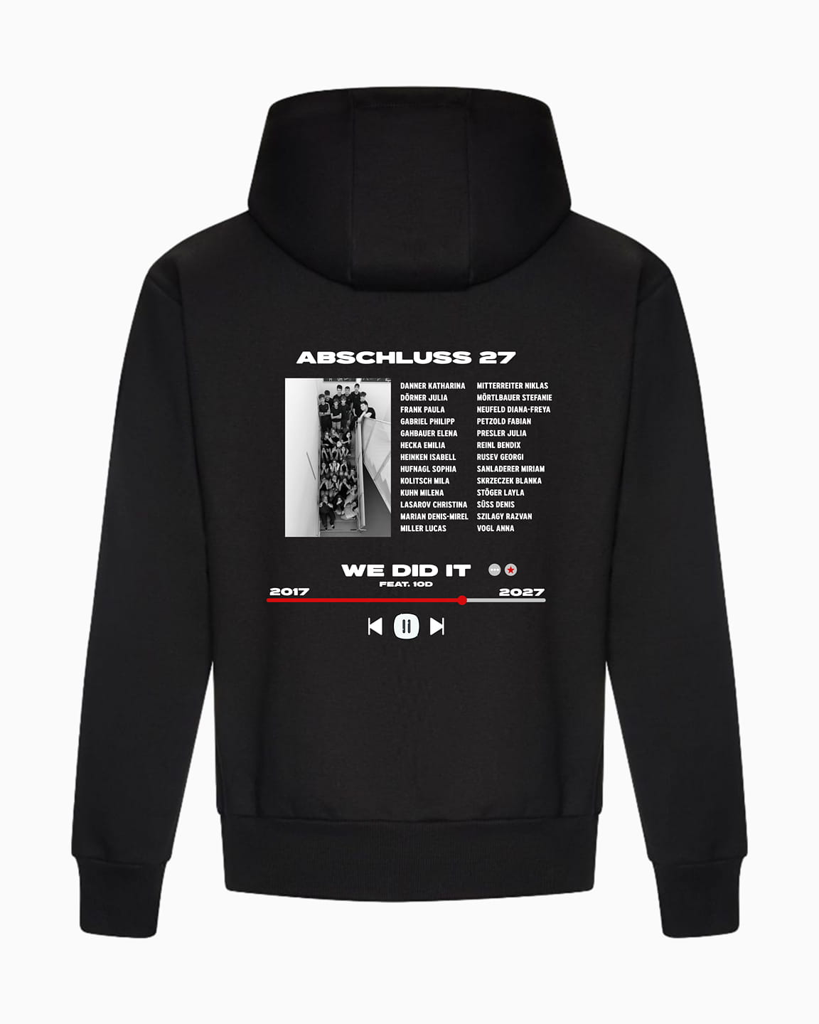 RSN Musikplayer Heavy Oversized Hoodie
