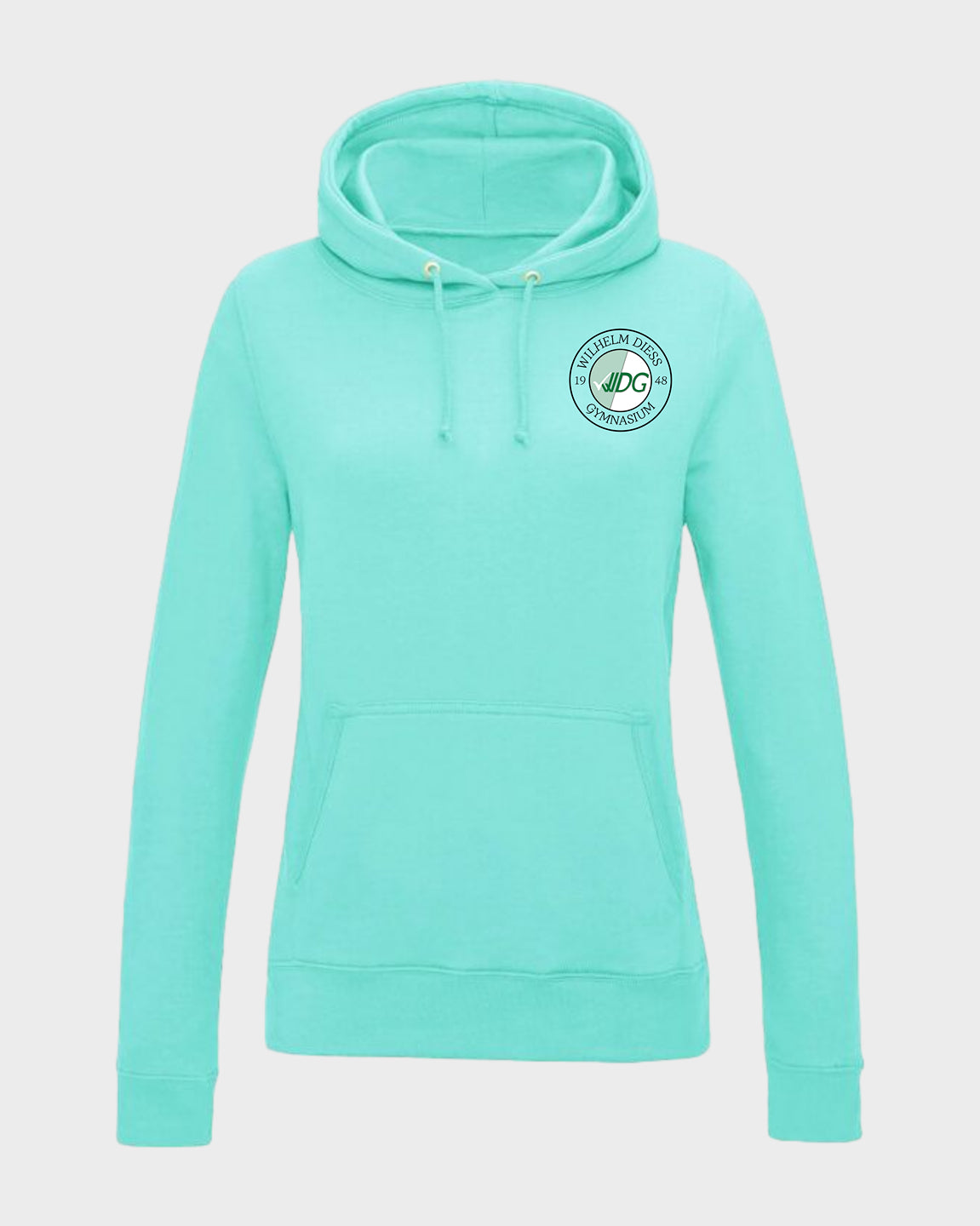 WDG Basic Frauen Hoodie Mintgrün