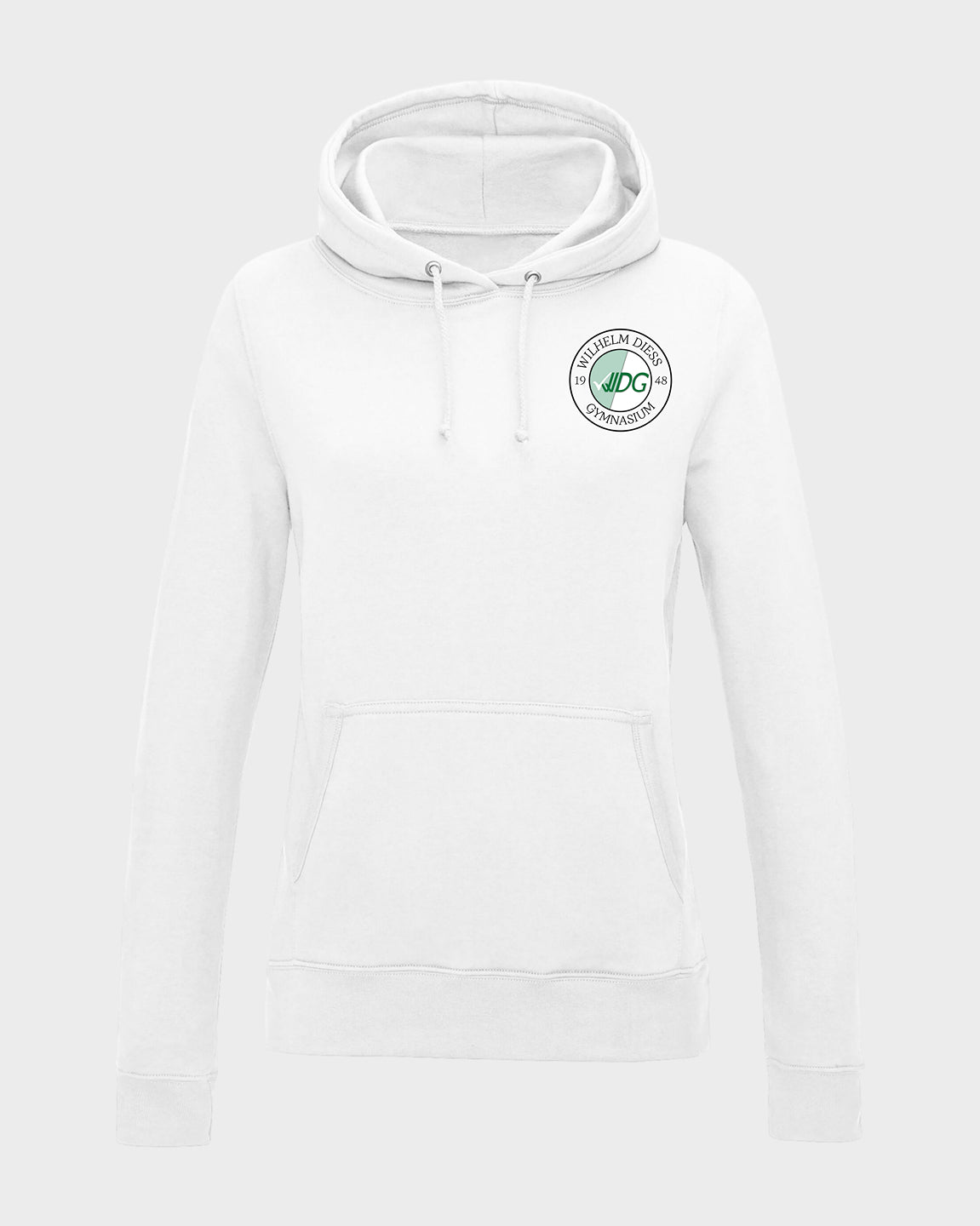 WDG Basic Frauen Hoodie weiß