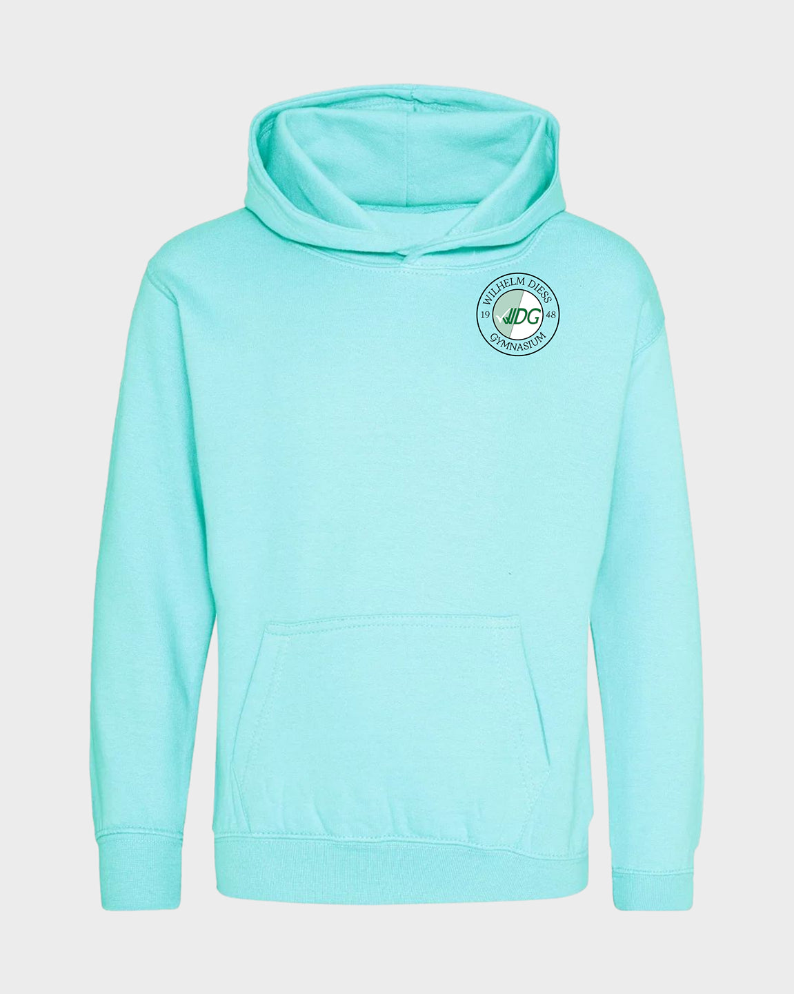 WDG Basic Kinder Hoodie Mintgrün