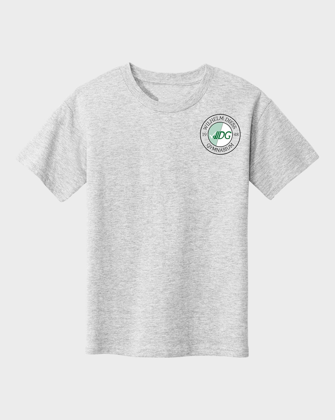 WDG Basic Kinder T-Shirt Grau meliert