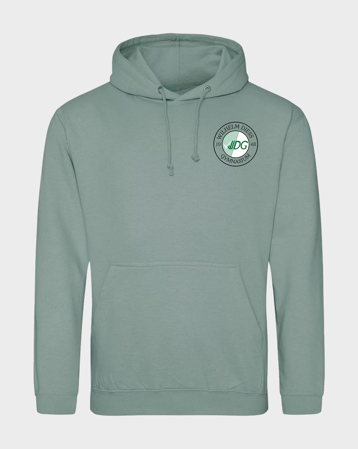 WDG Basic Männer Hoodie Staubgrün